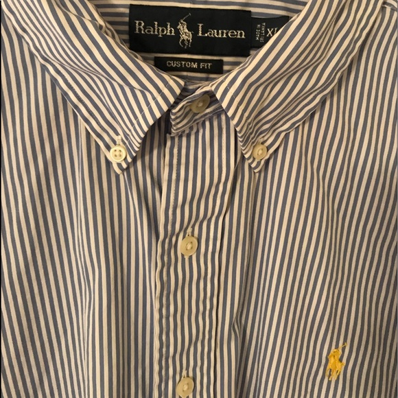 Polo Ralph Lauren Oxford Shirt Size XL Custom Fit - Picture 2 of 2
